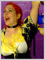  A mysterious French noblewoman brings fine wine and PVC gunge to Saturation Hall featuring Madam Brulee, French noblewoman 