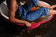 view details of set gm-2f161, Our beautiful mechanic gets engulfed in a bath of flowing syrup