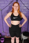 Pink Gunge Cycling Shorts