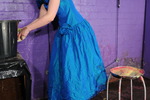 Creamed Blue Formal