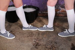 Shiny Shorts Clear Gunge
