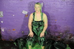Black PVC and Green Gunge