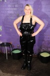 Black PVC and Green Gunge