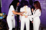 Three Girls All In White